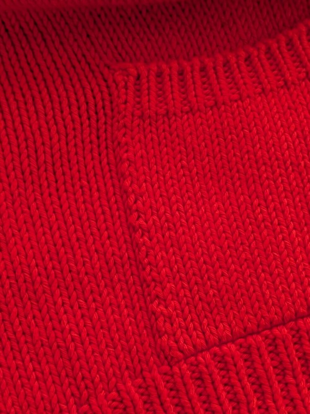 Babaa No. 16 Cardigan in Summer Flame (Red) - Picture 10 of 16